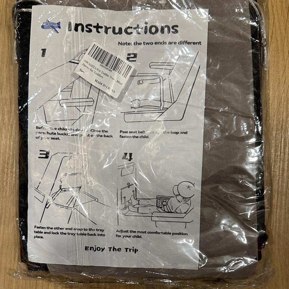 Black and Gray Car Seat Tray